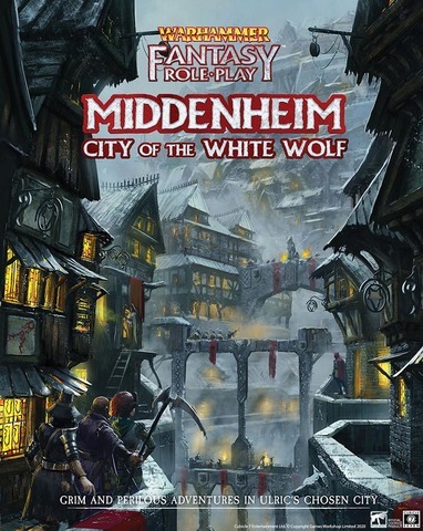 Cover: 9780857443595 | WFRP: Middenheim: City of the White Wolf | englisch | Cubicle 7