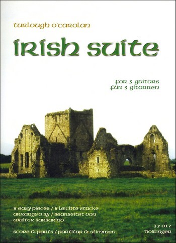 Cover: 9790012189671 | Irish Suite | 8 Easy Pieces For 3 Guitars | Turlough O'Carolan | Buch