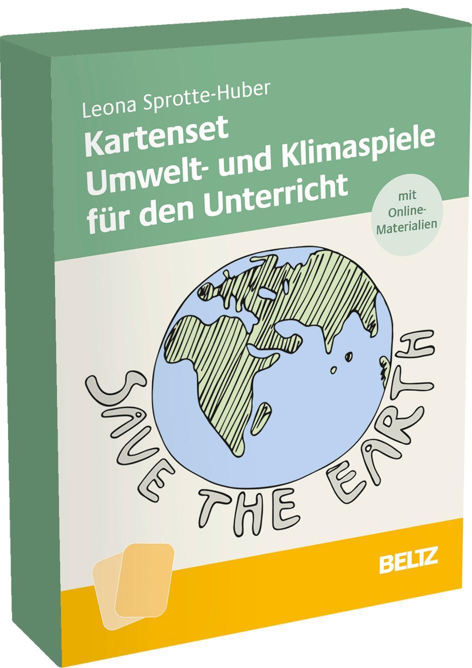 Cover: 4019172200626 | Kartenset Umwelt- und Klimaspiele für den Unterricht | Sprotte-Huber