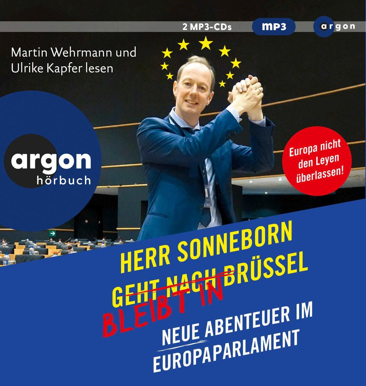 Cover: 9783839821183 | Herr Sonneborn bleibt in Brüssel | Neue Abenteuer im Europaparlament