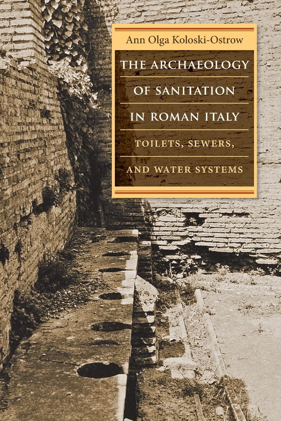 Cover: 9781469645537 | The Archaeology of Sanitation in Roman Italy | Ann Olga Koloski-Ostrow