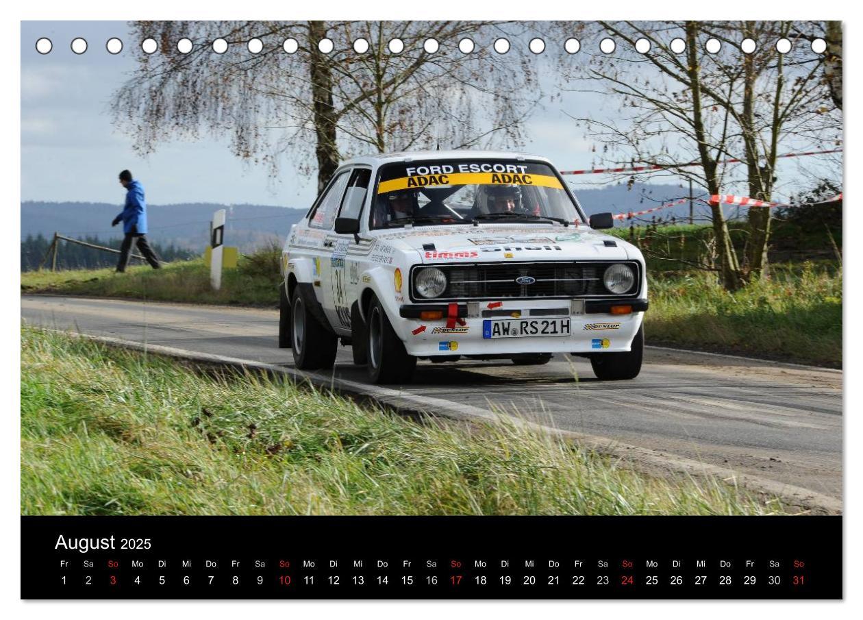 Bild: 9783435630943 | Asphalt und Schotter Rallye (Tischkalender 2025 DIN A5 quer),...