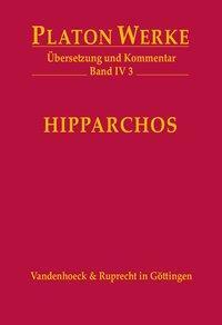 Cover: 9783525356906 | Hipparchos | Übersetzung und Kommentar, Platon Werke 004,3 | Platon