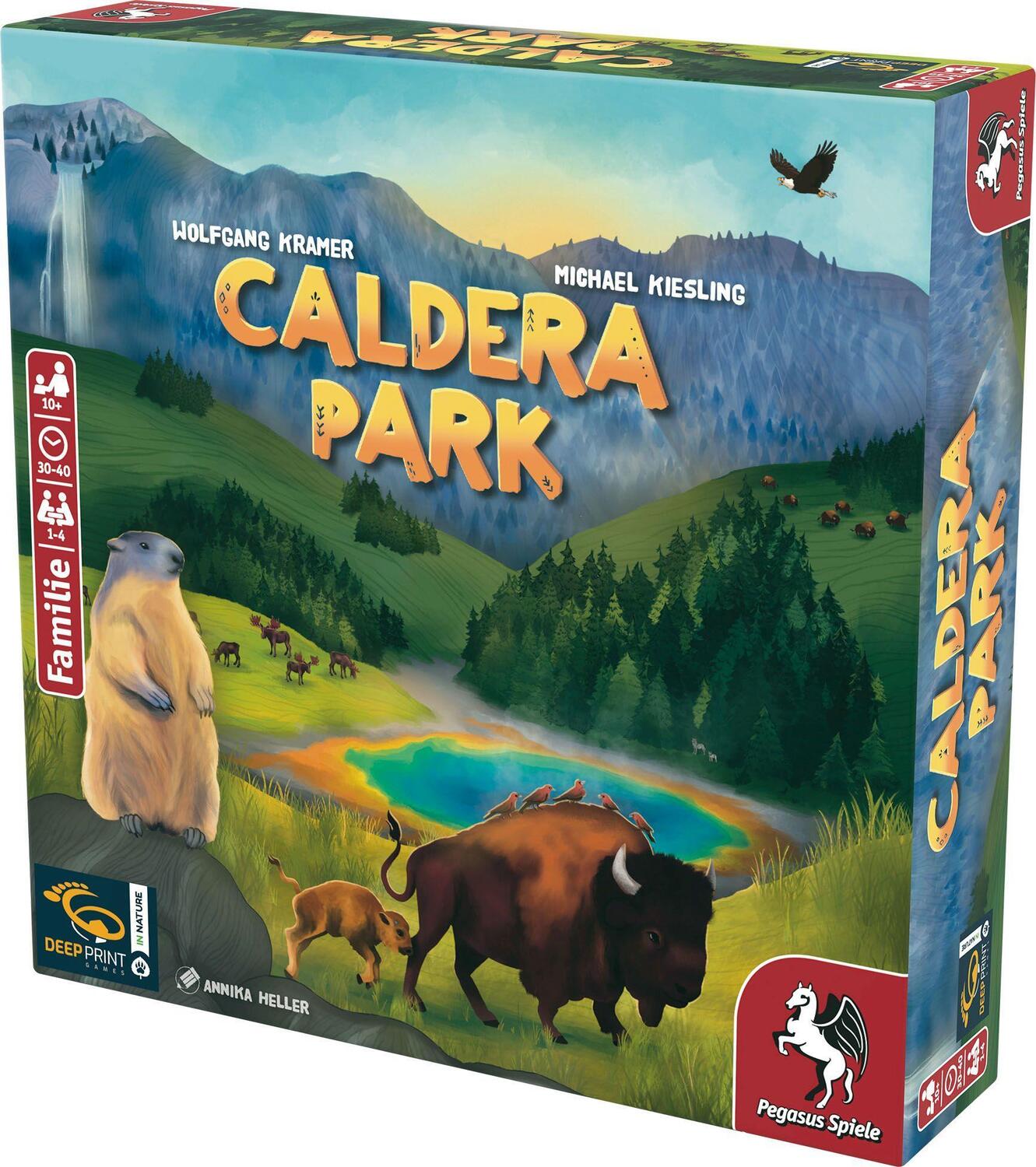 Bild: 4250231734564 | Caldera Park (Deep Print Games) | Spiel | 57808G | Deutsch | 2022