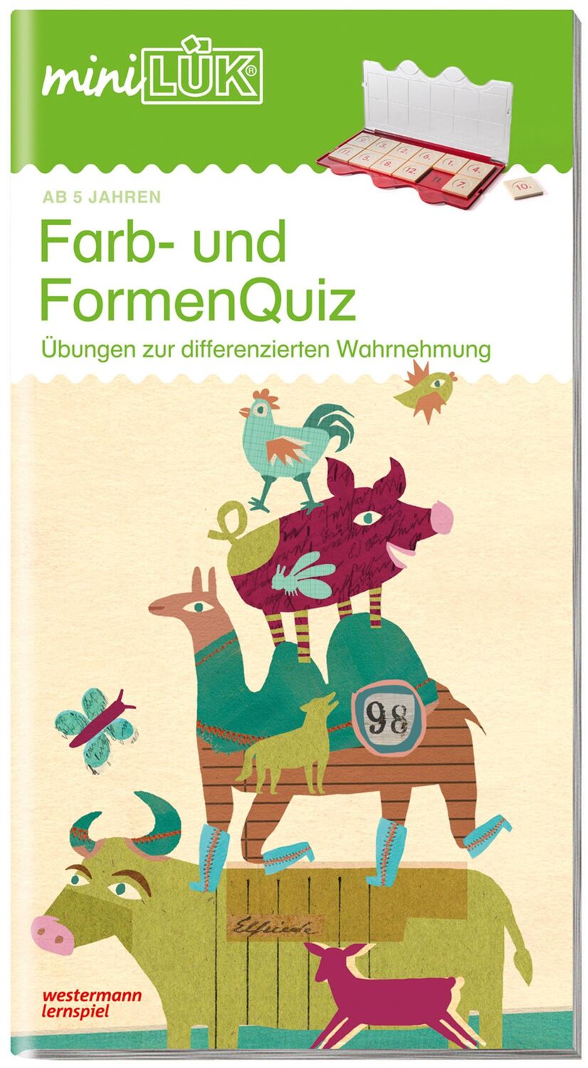 Cover: 9783837703153 | LÜK. Farben- und FormenQuiz 1 | Heinz Vogel | Broschüre | 29 S. | 2017