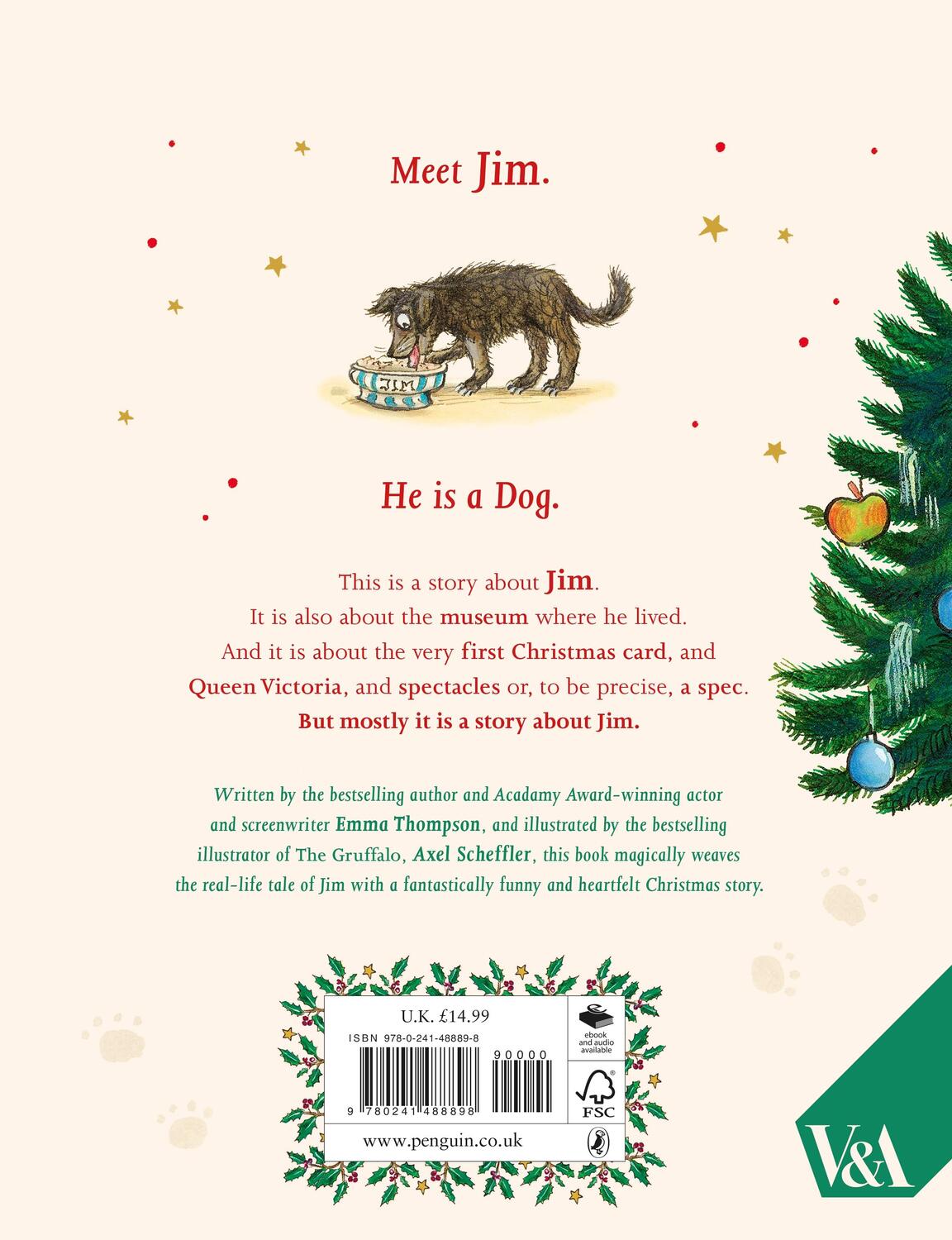 Rückseite: 9780241488898 | Jim's Spectacular Christmas | Emma Thompson | Buch | Englisch | 2022