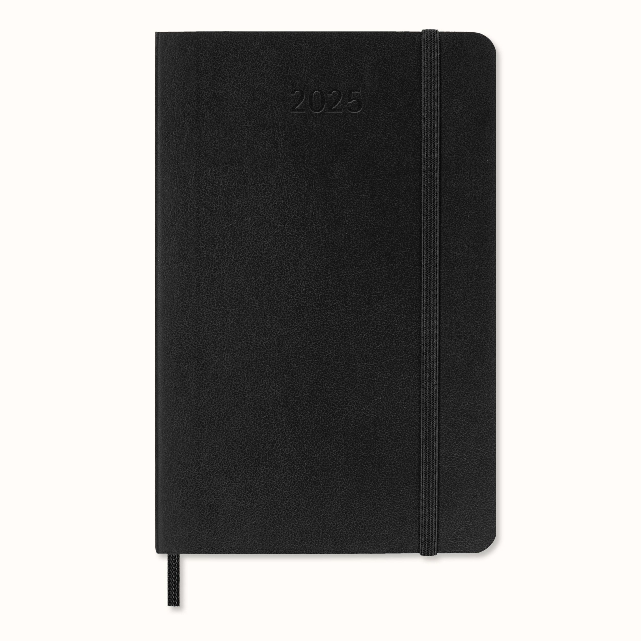 Cover: 8056999270384 | Moleskine Wochen-Notizkalender P/A6 Schwarz 2025 | Kalender | 144 S.