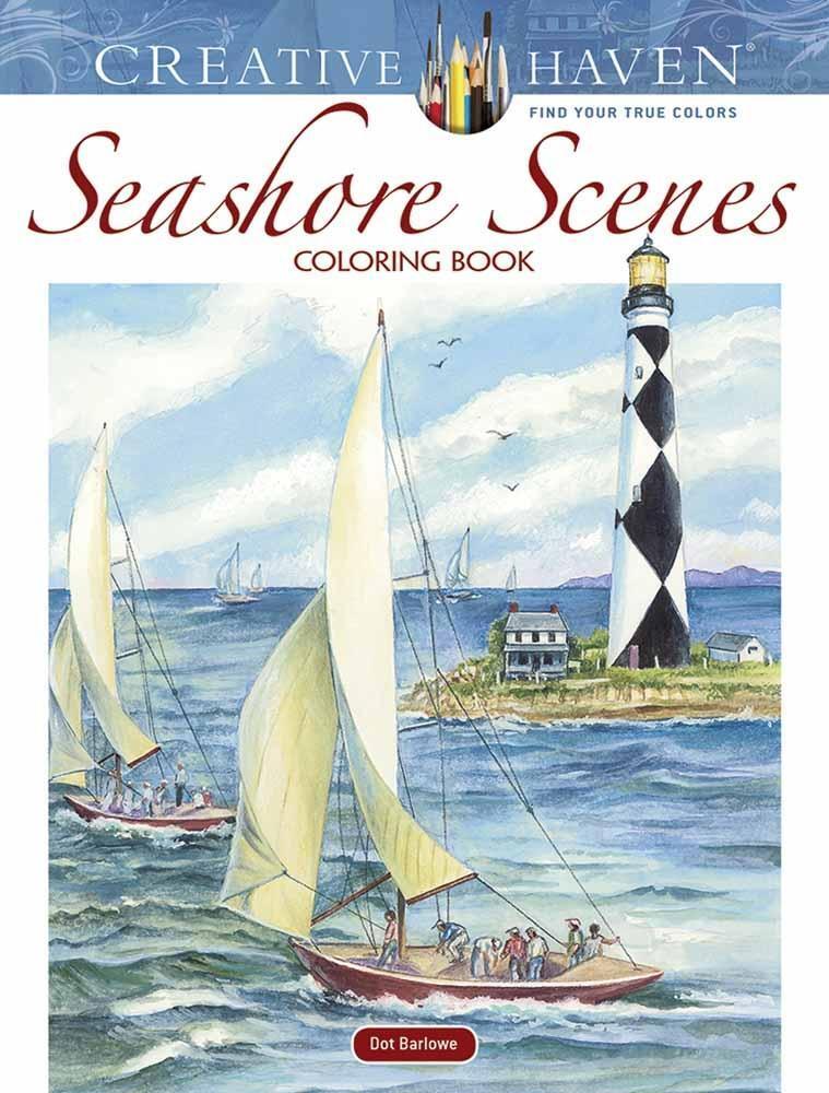 Cover: 9780486818009 | Creative Haven Seashore Scenes Coloring Book | Dot Barlowe | Buch