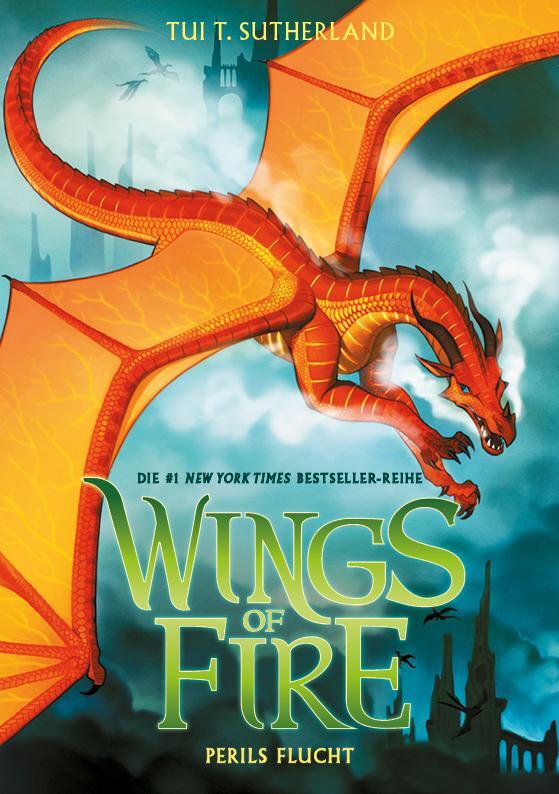 Cover: 9783948638351 | Wings of Fire 8 | Perils Flucht - Die NY-Times Bestseller Drachen-Saga