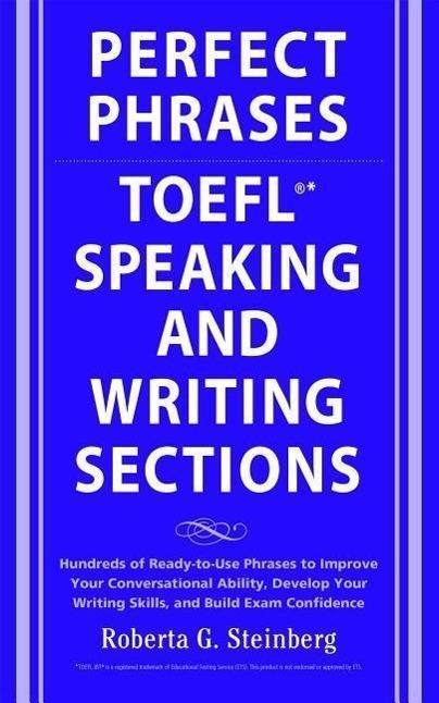 Cover: 9780071592468 | Perfect Phrases for the TOEFL Speaking and Writing Sections | Buch