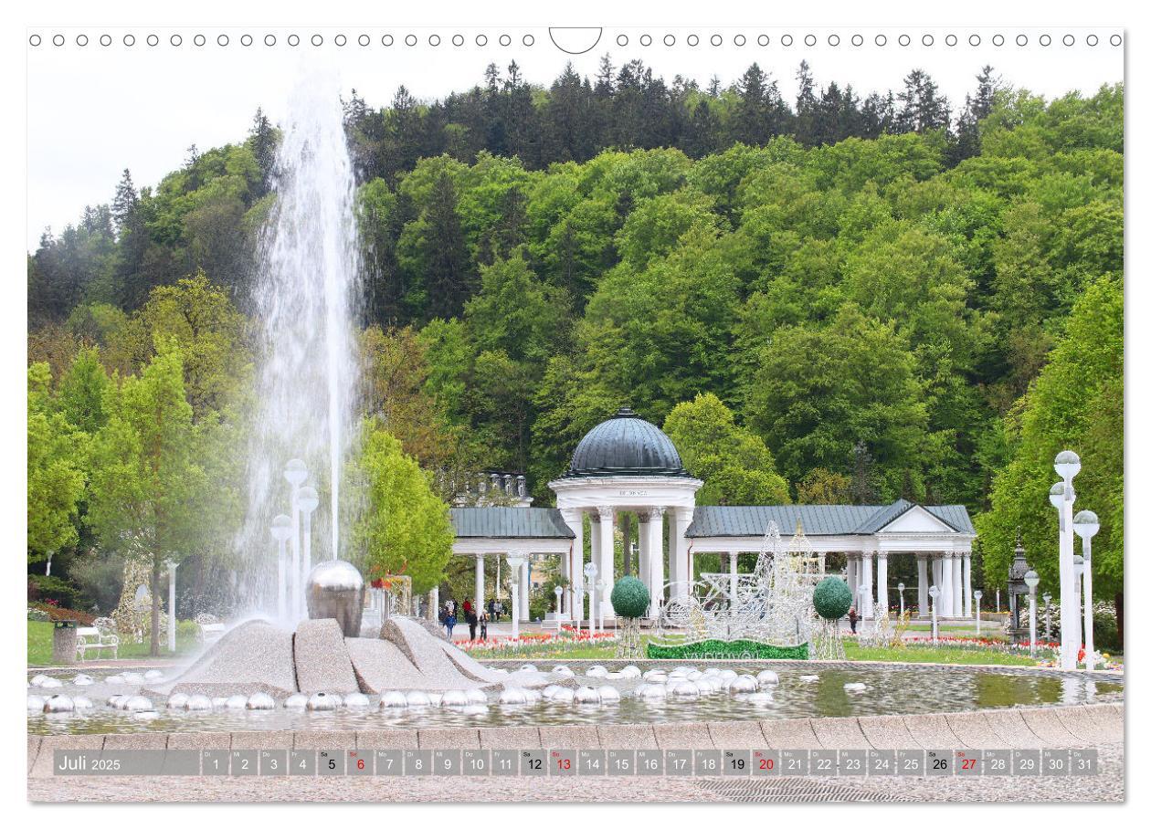 Bild: 9783383897542 | Marienbad in Tschechien (Wandkalender 2025 DIN A3 quer), CALVENDO...