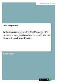 Cover: 9783656251118 | Selbstzerstörung und Selbstfürsorge - Zu Ansätzen von Joachim...