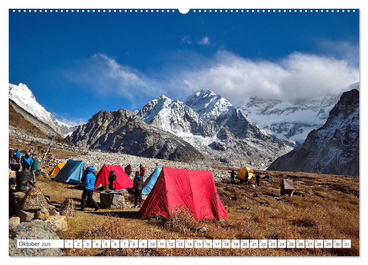 Bild: 9783383878190 | Trekking zum Kangchendzönga (Wandkalender 2025 DIN A2 quer),...