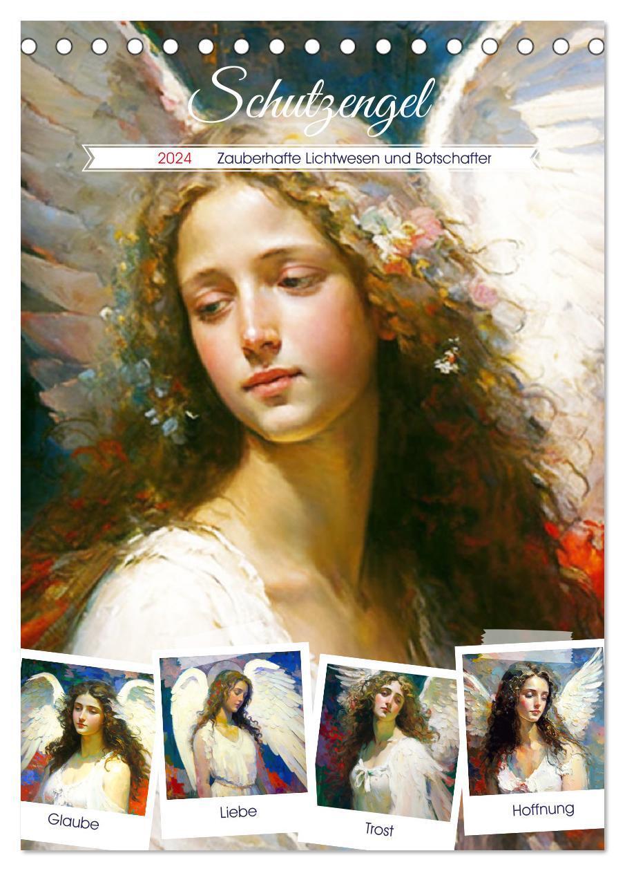 Cover: 9783675909878 | Schutzengel. Zauberhafte Lichtwesen und Botschafter (Tischkalender...