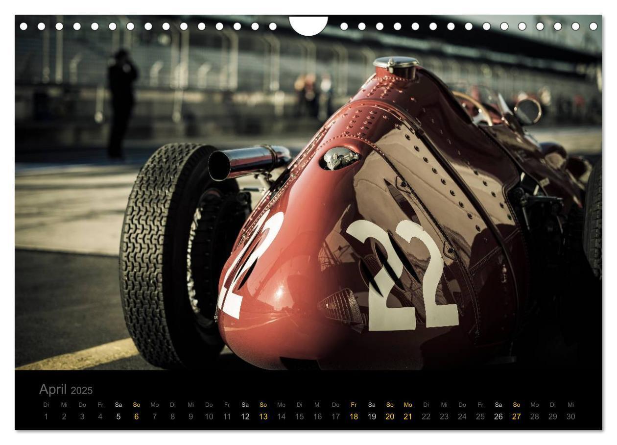 Bild: 9783435476558 | Classic Maserati Racing (Wandkalender 2025 DIN A4 quer), CALVENDO...