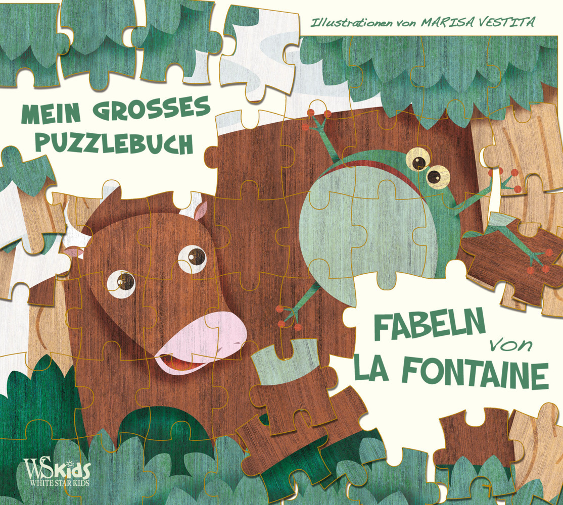 Cover: 9788863124651 | Die Fabeln von La Fontaine | Mein Puzzlebuch | Britta Köhler | Buch