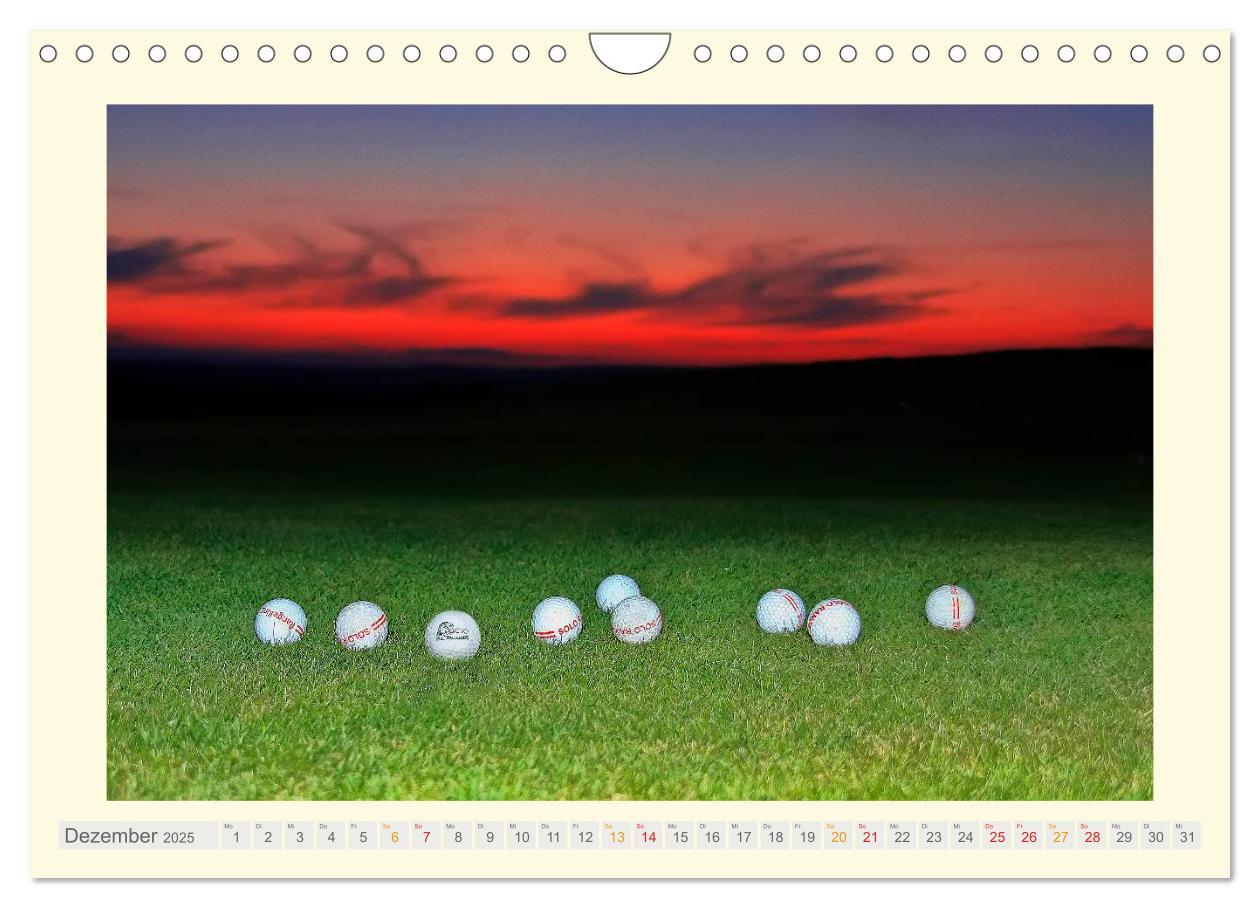 Bild: 9783435582433 | Golf - meine Leidenschaft (Wandkalender 2025 DIN A4 quer), CALVENDO...