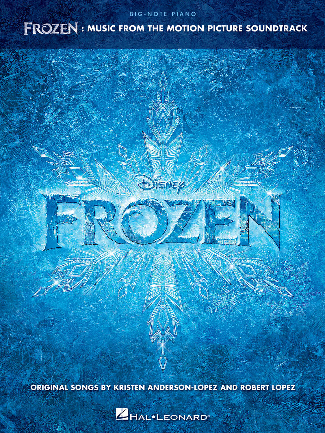 Cover: 884088994747 | Frozen | Big Note Piano | Big Note Songbook | Walt Disney
