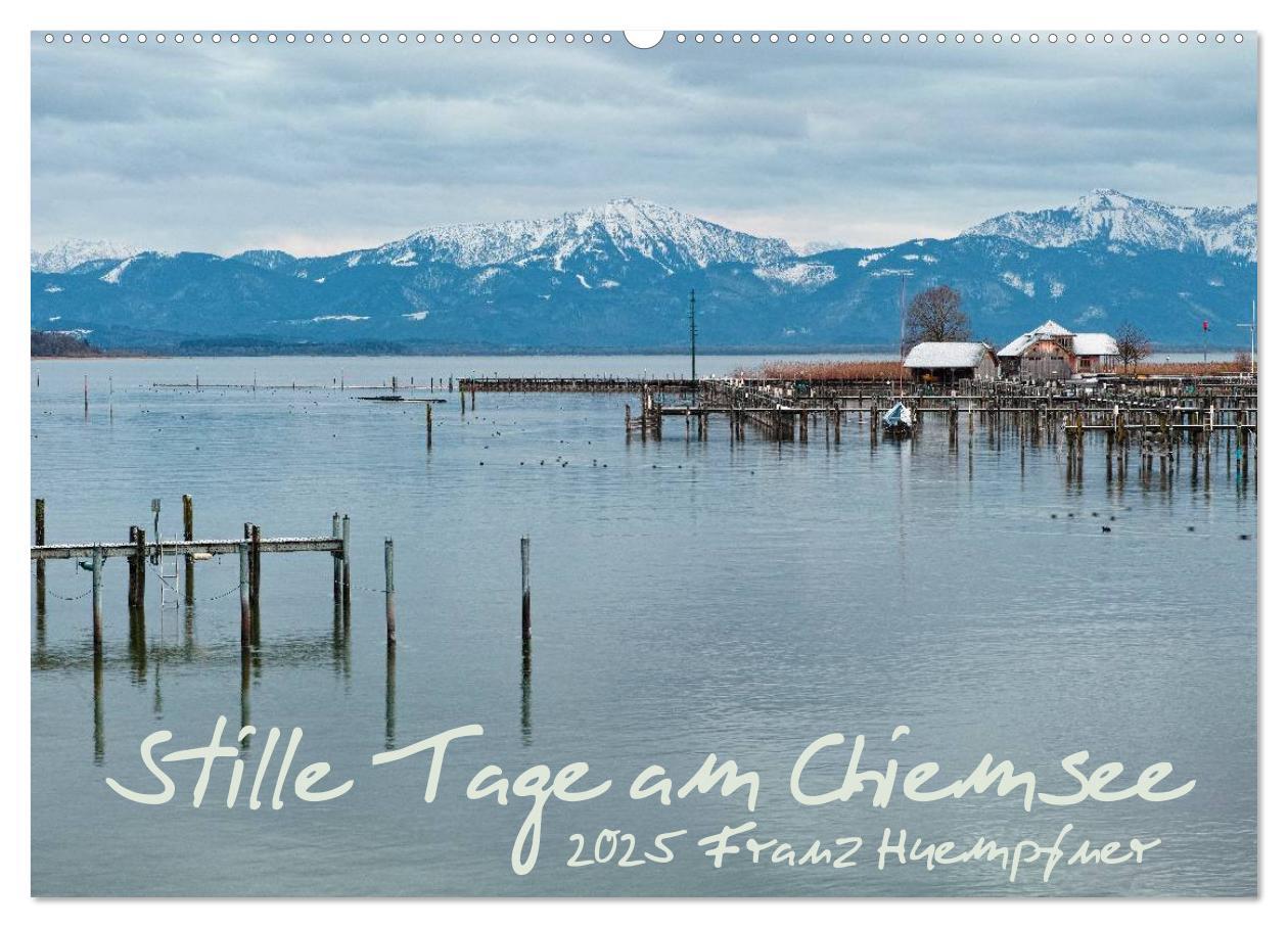 Cover: 9783435730896 | Stille Tage am Chiemsee (Wandkalender 2025 DIN A2 quer), CALVENDO...