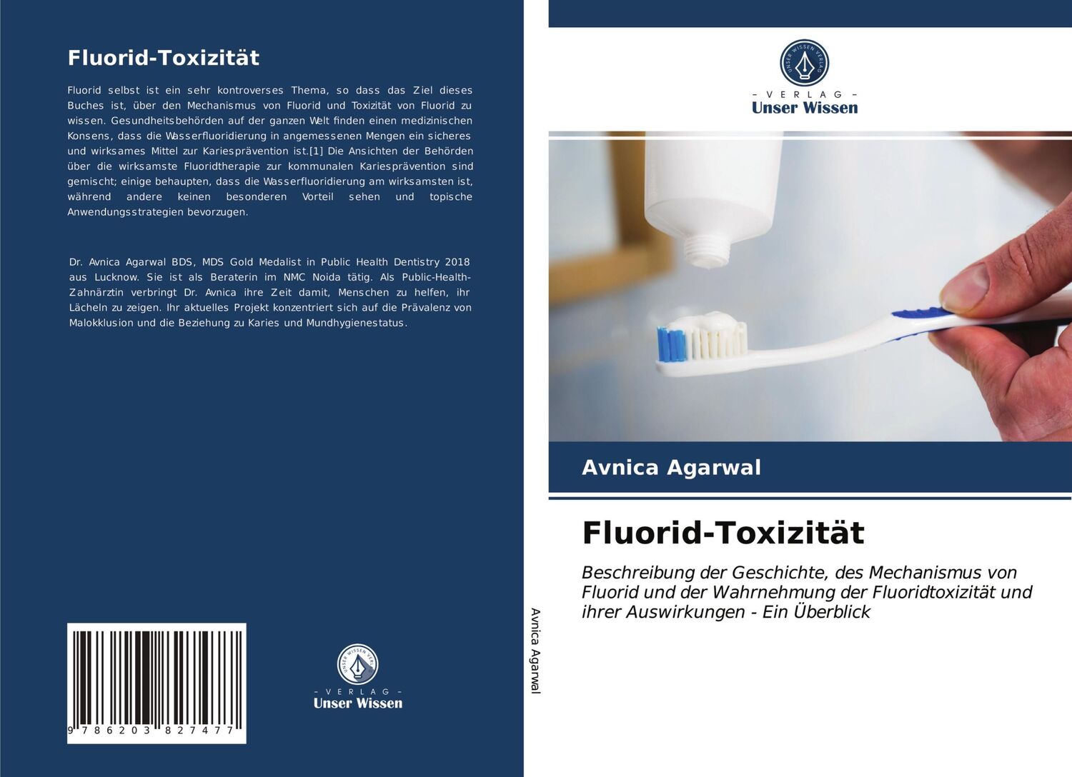 Cover: 9786203827477 | Fluorid-Toxizität | Avnica Agarwal | Taschenbuch | Paperback | 120 S.