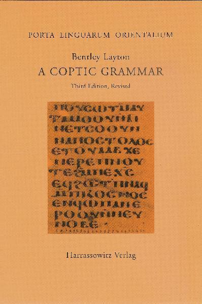 Cover: 9783447062008 | A Coptic Grammar | With Chrestomathy and Glossary. Sahidic Dialect