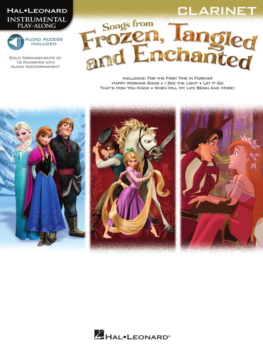 Cover: 888680005900 | Songs from Frozen, Tangled and Enchanted | Instrumental Play-Along