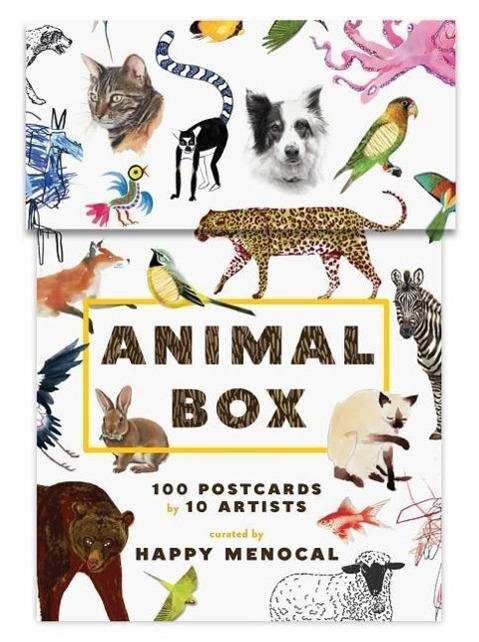 Cover: 9781616893484 | Animal Box: 100 Postcards by 10 Artists | Happy Menocal | Buch | 2015