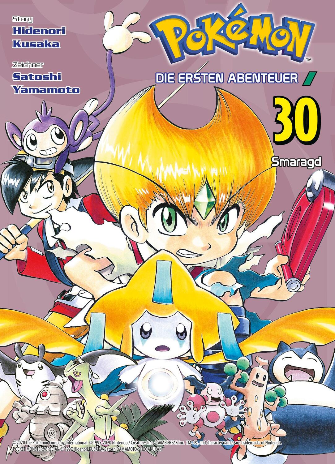 Cover: 9783741615733 | Pokémon - Die ersten Abenteuer | Bd. 30: Smaragd | Hidenori Kusaka