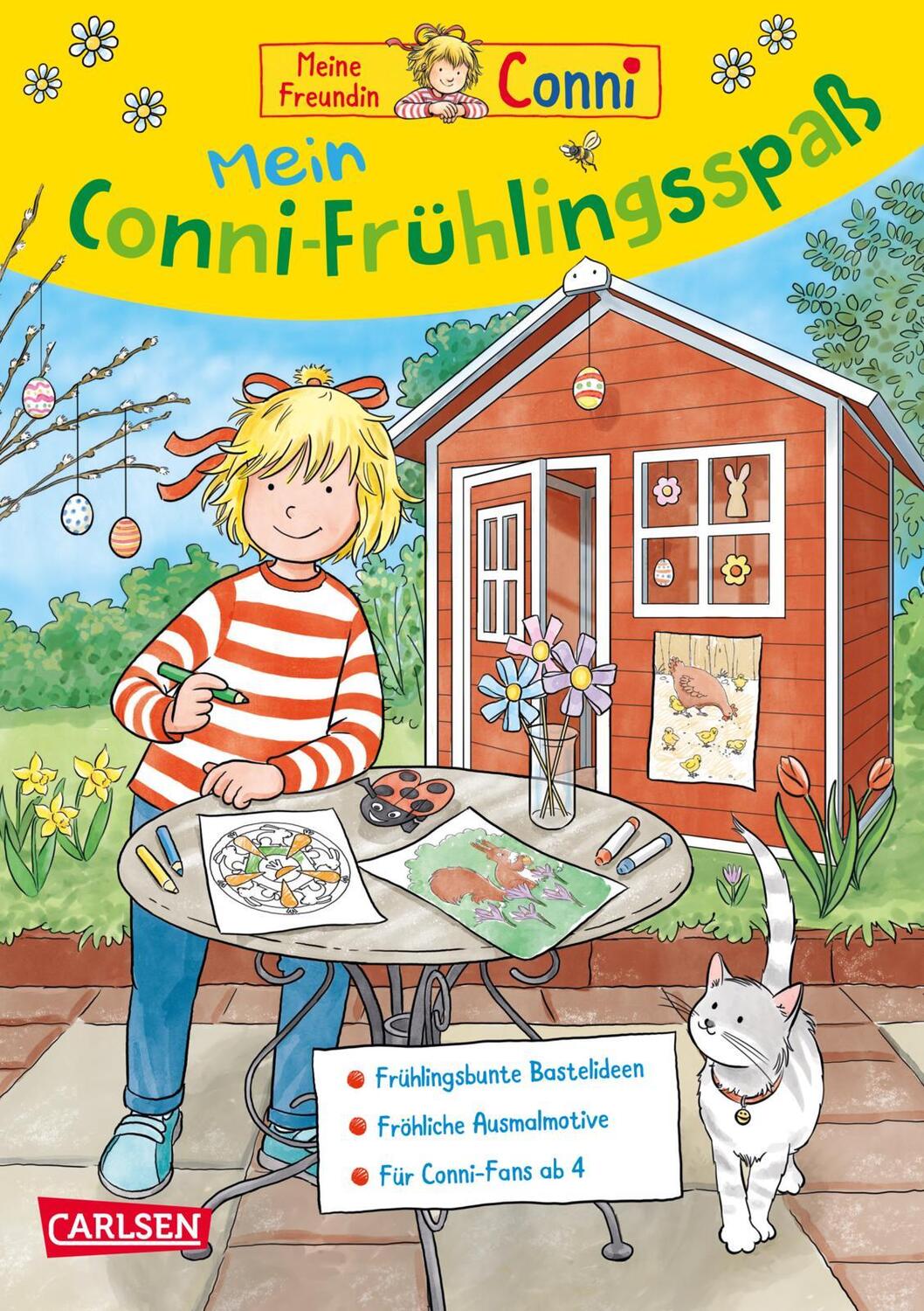 Cover: 9783551191731 | Conni Gelbe Reihe (Beschäftigungsbuch): Mein Conni-Frühlings-Spaß