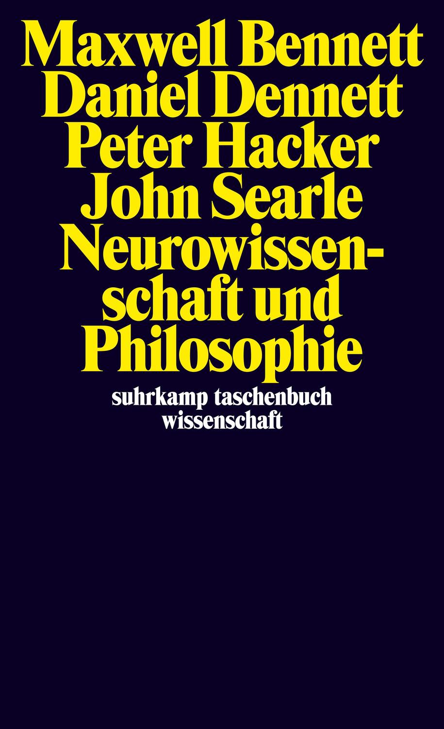 Cover: 9783518299517 | Neurowissenschaft und Philosophie | Gehirn, Geist und Sprache | Buch