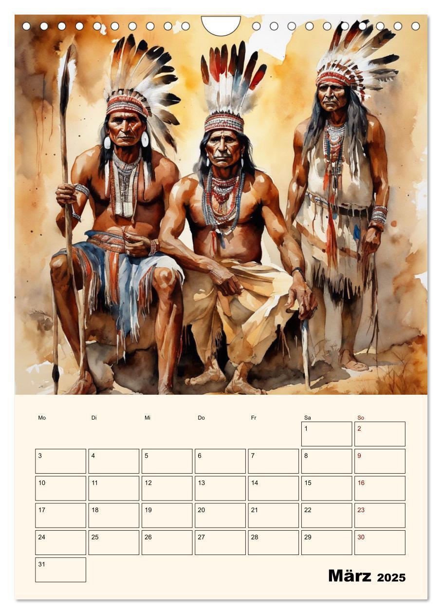 Bild: 9783383814785 | Indianische Kultur (Wandkalender 2025 DIN A4 hoch), CALVENDO...