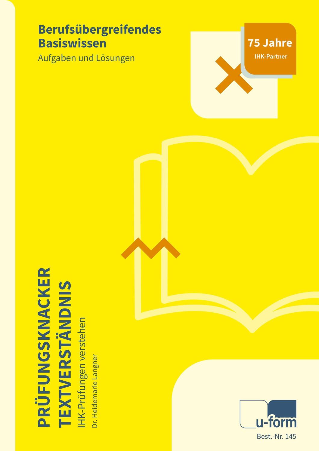 Cover: 9783882341454 | Prüfungsknacker Textverständnis | Heidemarie Langner | Taschenbuch