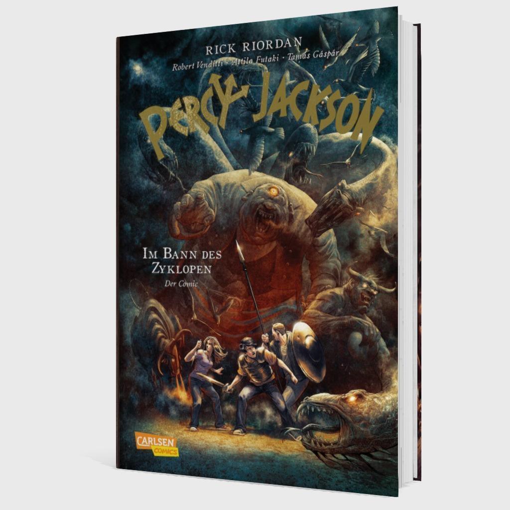 Bild: 9783551775627 | Percy Jackson (Comic) 02: Im Bann des Zyklopen | Rick Riordan (u. a.)