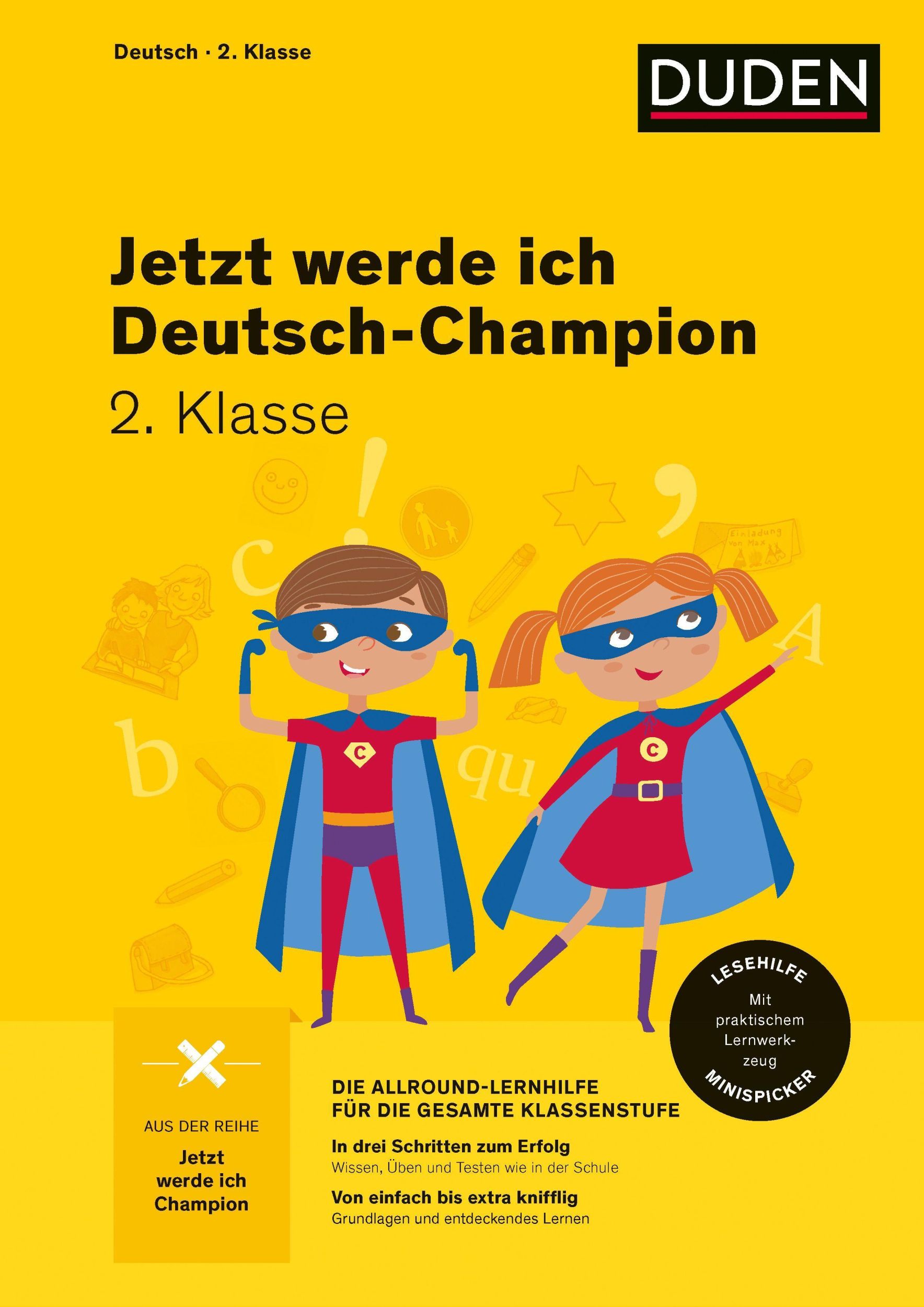 Cover: 9783411726646 | Jetzt werde ich Deutsch-Champion | Deutsch 2. Klasse | Taschenbuch