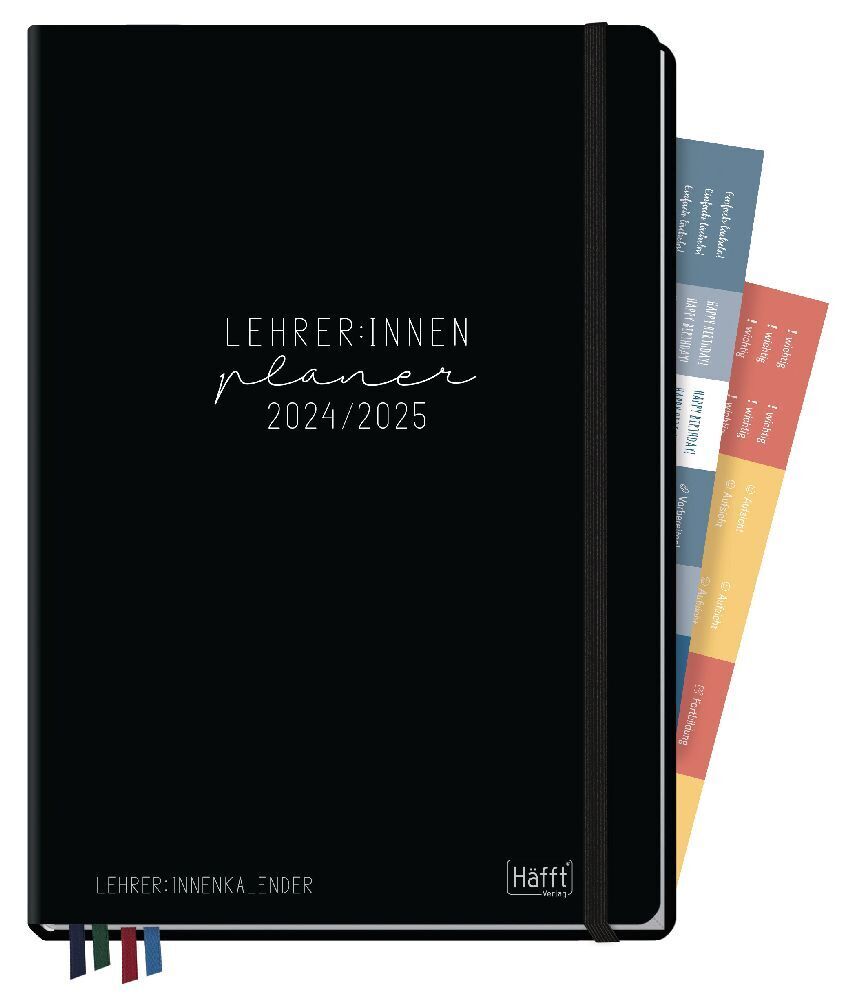 Cover: 4029357083647 | Lehrer-Planer A4+ 24/25 - Black Edition | Andreas Reiter | Kalender