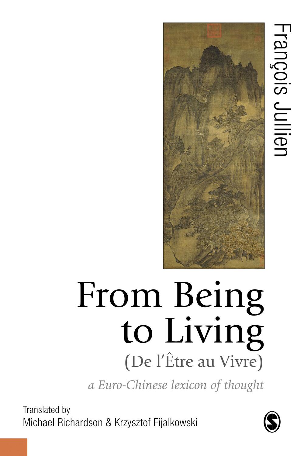 Cover: 9781526487292 | From Being to Living : a Euro-Chinese lexicon of thought | Taschenbuch