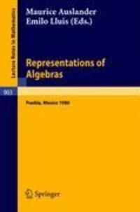 Cover: 9783540111795 | Representations of Algebras | E. Lluis (u. a.) | Taschenbuch | 1981