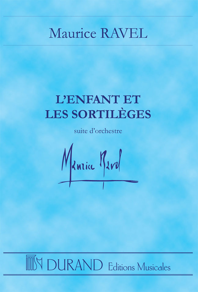 Cover: 9790044076994 | L'enfant et les sortilèges pour orchestre partition miniature | Ravel