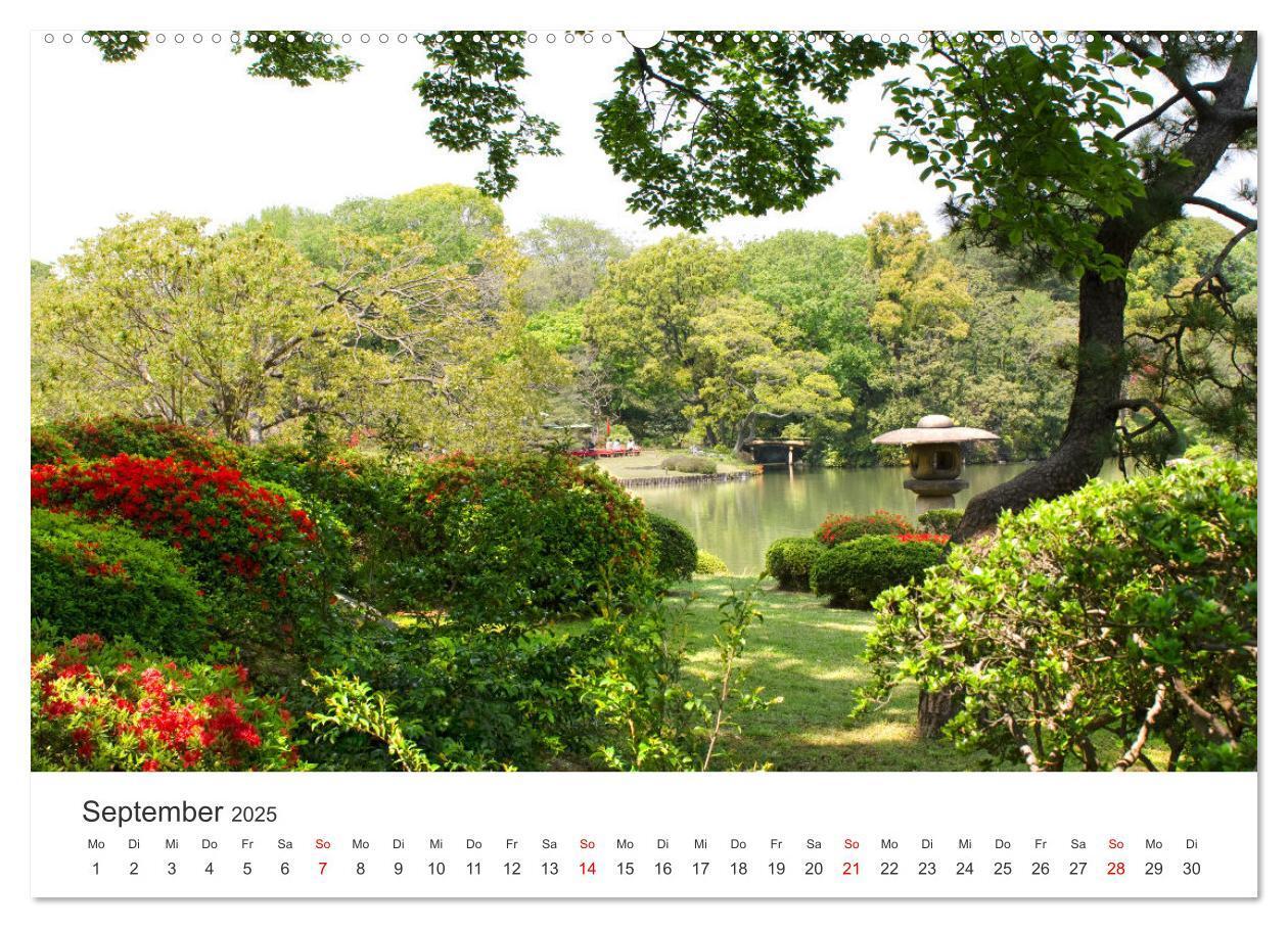 Bild: 9783383967962 | Gärten in Japan (Wandkalender 2025 DIN A2 quer), CALVENDO...