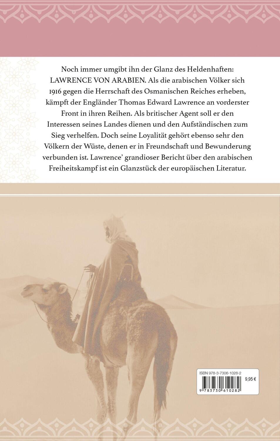 Bild: 9783730610282 | Die sieben Säulen der Weisheit. Lawrence von Arabien | Lawrence | Buch
