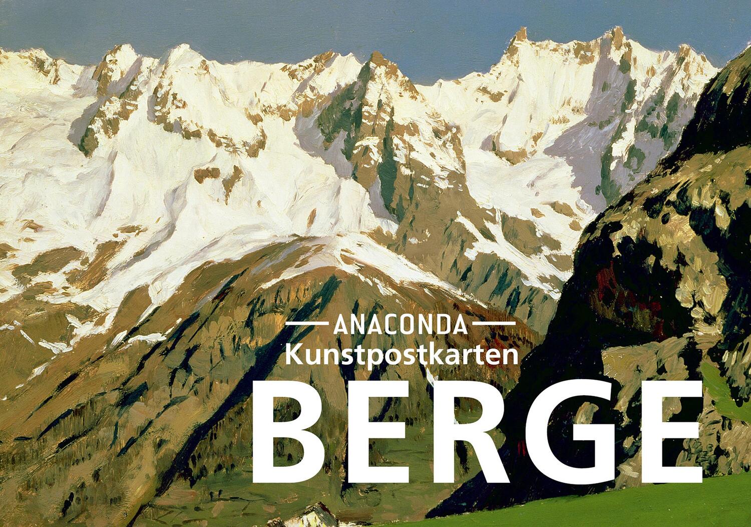 Cover: 9783730612866 | Postkarten-Set Berge | Anaconda Verlag | Stück | Anaconda Postkarten