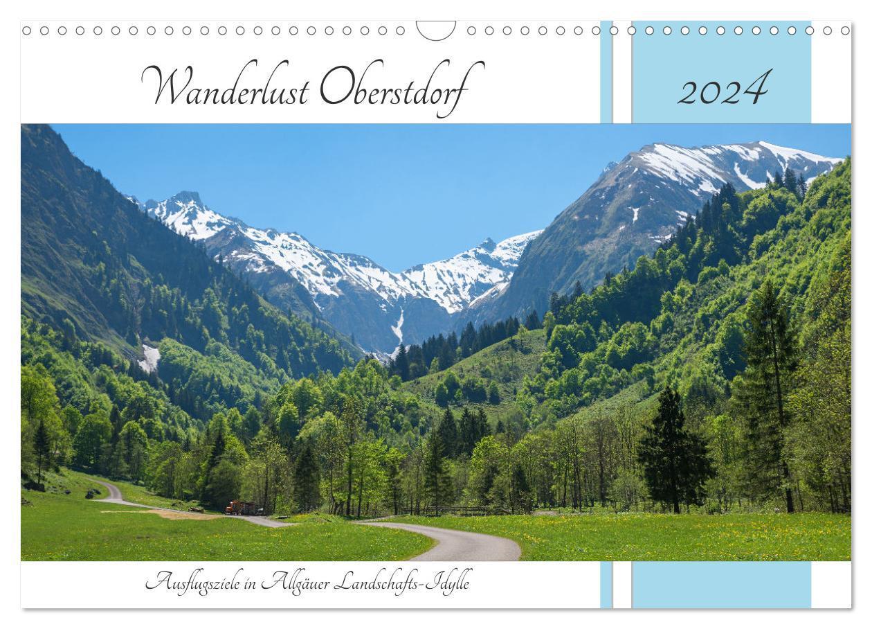 Cover: 9783383154430 | Wanderlust Oberstdorf 2024 (Wandkalender 2024 DIN A3 quer),...