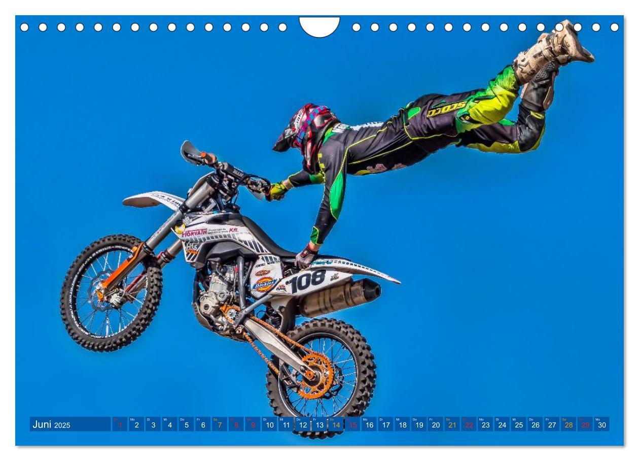 Bild: 9783435591473 | Motocross - mit vollem Risiko (Wandkalender 2025 DIN A4 quer),...