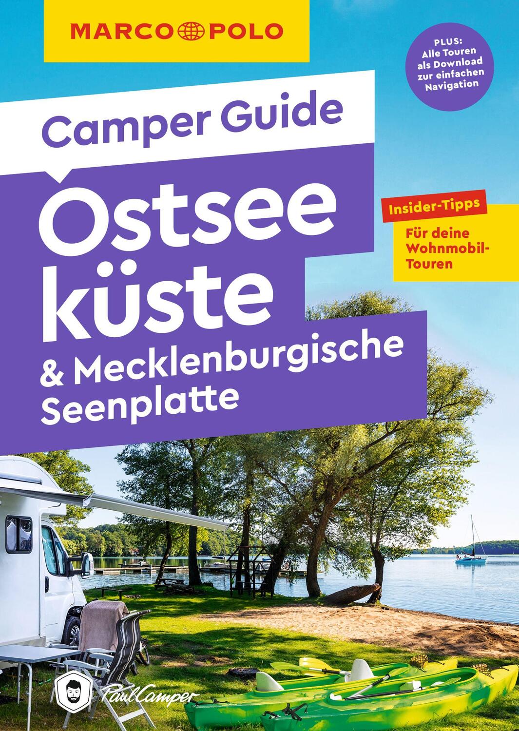 Cover: 9783829731713 | MARCO POLO Camper Guide Ostseeküste & Mecklenburgische Seenplatte
