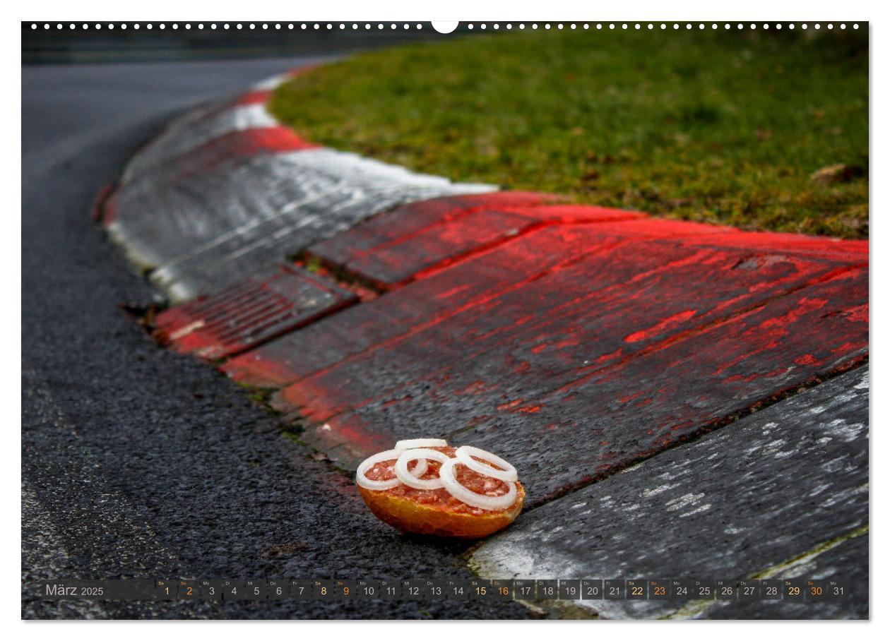 Bild: 9783383894046 | Nürburgring - Mettbrötchenkalender (Wandkalender 2025 DIN A2 quer),...