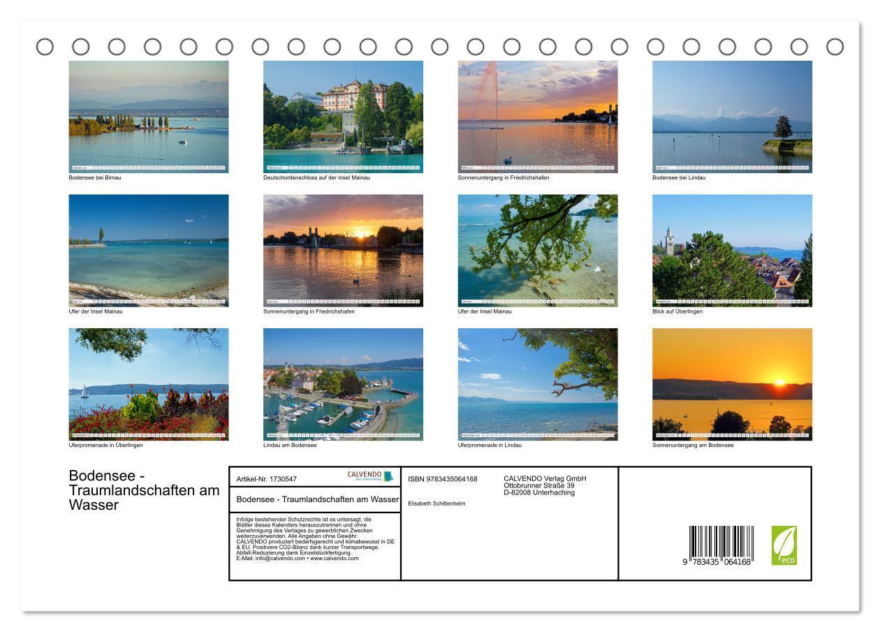 Bild: 9783435064168 | Bodensee - Traumlandschaften am Wasser (Tischkalender 2025 DIN A5...