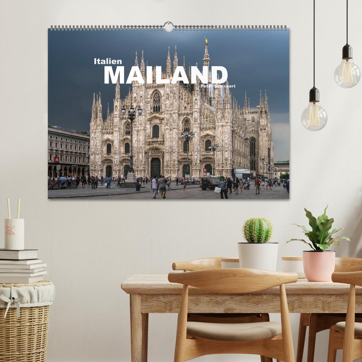 Bild: 9783435259281 | Italien - Mailand (Wandkalender 2025 DIN A2 quer), CALVENDO...