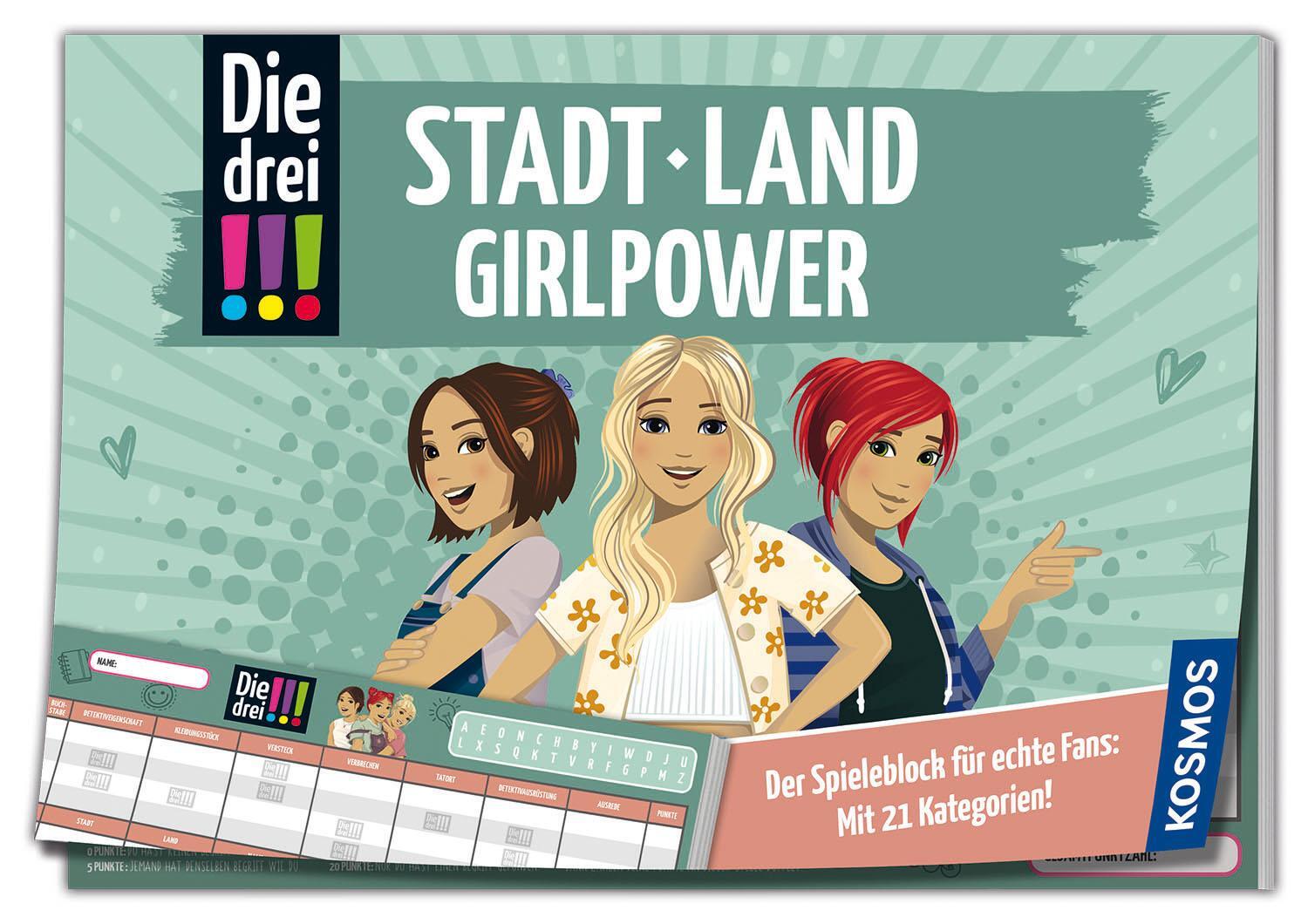 Cover: 4002051684594 | Die drei !!!: Stadt - Land - Girlpower | Spiel | Spiel | 684594 | 2024