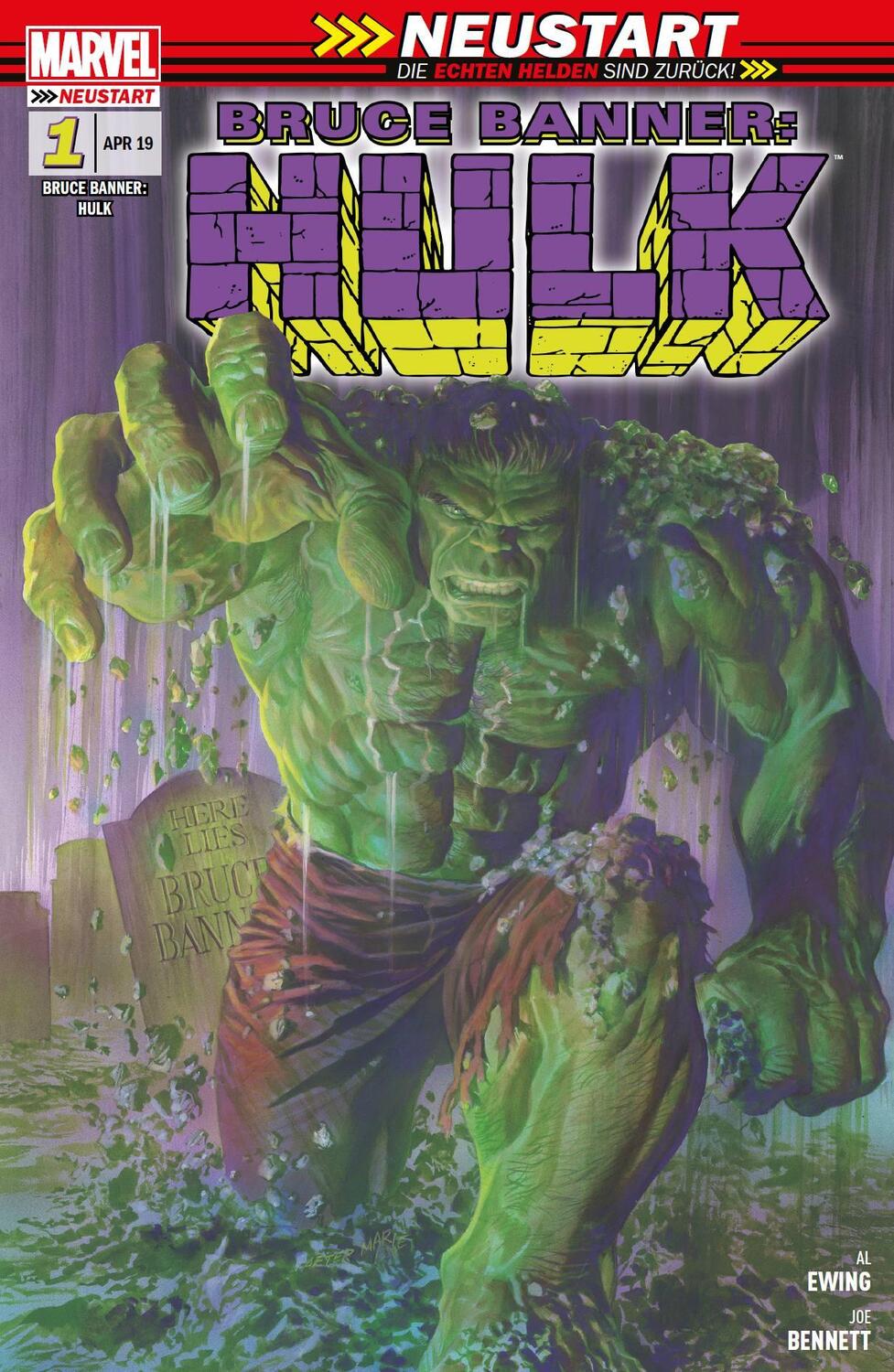 Cover: 9783741611773 | Bruce Banner: Hulk | Bd. 1: Unsterblich | Al Ewing (u. a.) | Buch