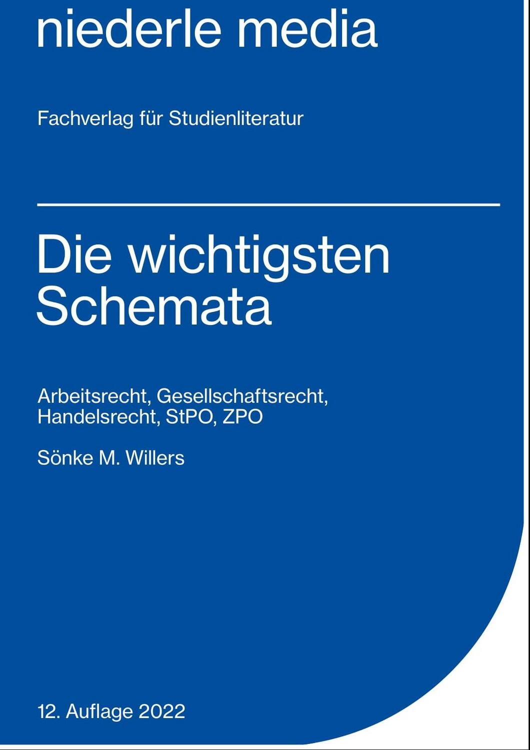 Cover: 9783867241380 | Die wichtigsten Schemata Nebengebiete | Sönke Willers | Taschenbuch